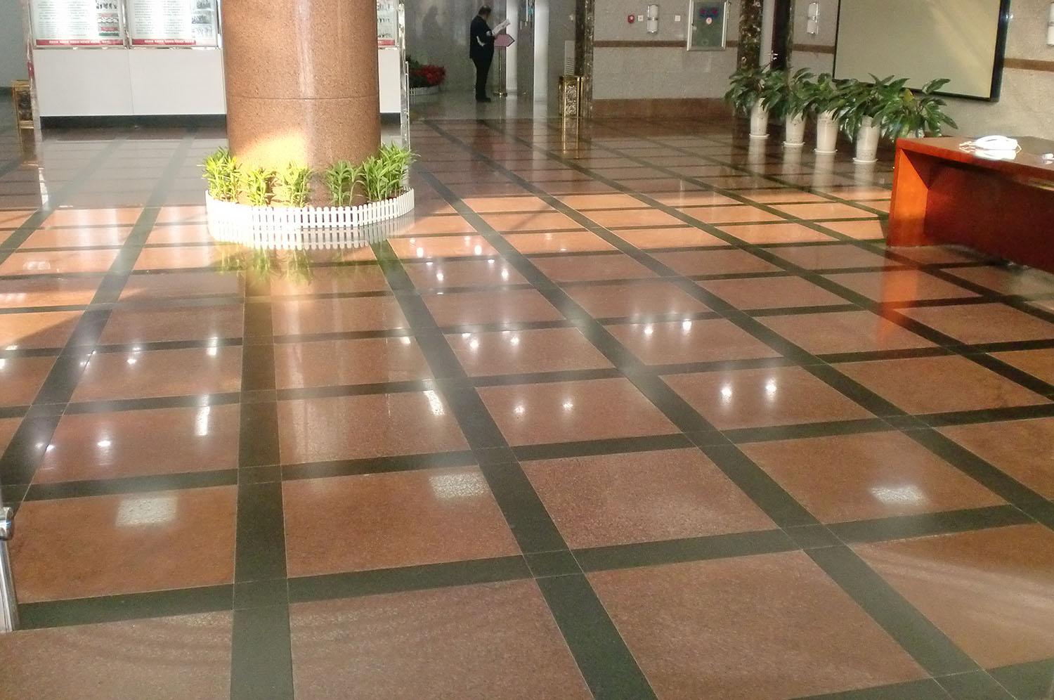 干凈整潔的大廳環境